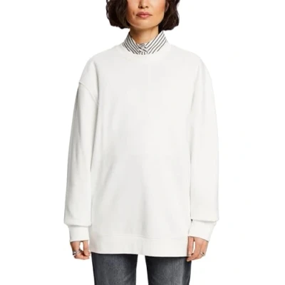 Abbildung von Esprit CREW NECK Sweatshirt, Damen, Größe: Medium, Off white