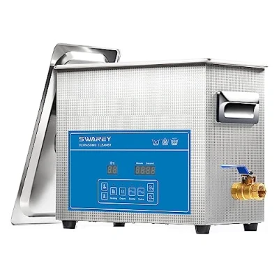 Abbildung von SWAREY Ultraschallreinigungsgerät 6.5L Professioneller Ultraschallreinigungsgeräte 40KHz mit Digitalem Timer und Heizung Ultraschallreiniger für Brillen Werkzeuge Schmuck Uhren Vergaser Metallteile