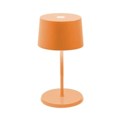 Abbildung von Zafferano LED Tischleuchte Olivia Mini Pro Kabellose Akku Tischle für Innen+ Außenbereich, fest integriert