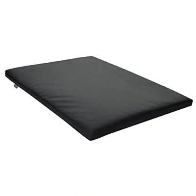 Abbildung von FORTISLINE Hundematte Hundebett Capri (XL 120cm x 90cm, Schwarz)