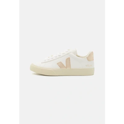 Abbildung von Veja Campo Sneaker low extrawhite/platine, Damen, Größe: 36, Extra white/platine Leder