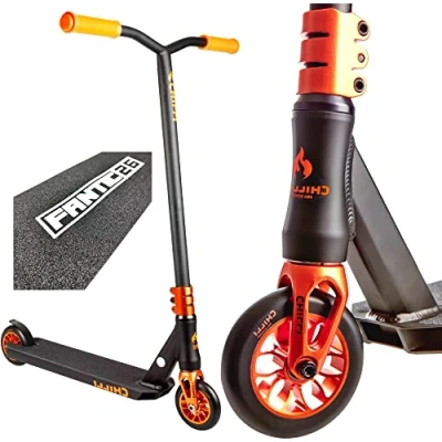 Abbildung von Chilli Pro Reaper Stunt scooter Sun Orange + Fantic26 Griptape