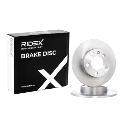 Abbildung von RIDEX Bremsscheibe SKODA: Fabia 2 Schrägheck, Roomster, III VOLKSWAGEN: Polo IV Limousine, New Beetle Cabrio, Schrägheck
