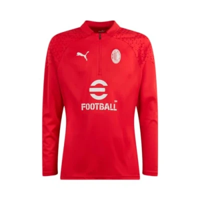 Abbildung von Puma AC Milan Training ZIP Vereinsmannschaften, Herren, Größe: Small, For all time red/feather gray
