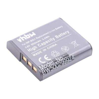 Abbildung von vhbw AKKU LI ION kompatibel mit Sony Cybershot DSC HX9, HX9V Ersatz für NP BG1 FG1