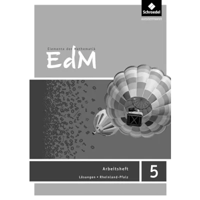 Abbildung von Elemente der Mathematik SI Ausgabe 2016 für Rheinland Pfalz: Lösungen zum Arbeitsheft 5