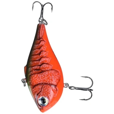 Abbildung von Rapala Rippin&#039; Rap Angelköder Slender Body &amp; Lipless Crank Angelzubehör Süßwasser Spinnköder Variable Lauftiefe Fischköder 7cm, 24g Hergestellt in Estland Red Crawdad