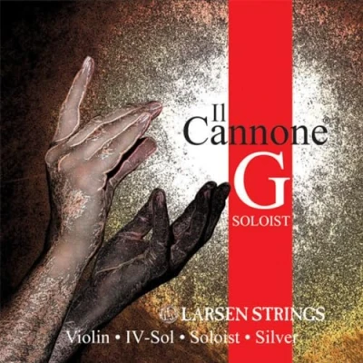 Abbildung von LARSEN STRINGS Violin Saiten II Cannone G Silber Soloist