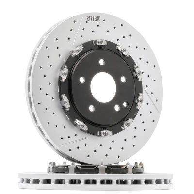 Abbildung von BREMBO TWO PIECE FLOATING DISCS LINE 09.9254.33 Bremsscheibe MERCEDES BENZ: CLK Coupe, SLK, Cabrio