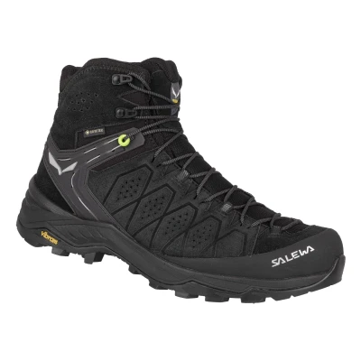Abbildung von Trekking Schuhe Mann Salewa Ms Alp Trainer 2 Mid Gtx Schwarz