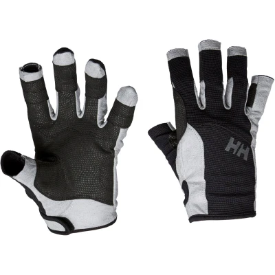Abbildung von Helly Hansen SAILING GLOVE LONG Unisex Handschuhe zum Segeln und für Wassersport Schwarz (Black), S