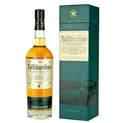Abbildung von Tullibardine 500 Sherry Finish Highland Single Malt Scotch Whisky
