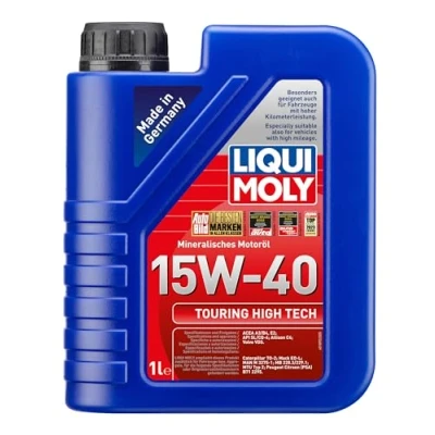 Abbildung von LIQUI MOLY Touring High Tech 15W 40 1 L mineralisches Motoröl Art. Nr.: 1095, farblos