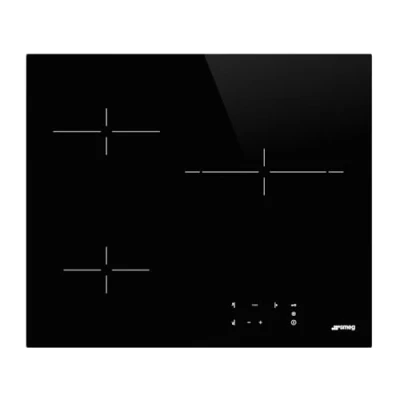 Abbildung von SMEG SE263TD1, UNIVERSAL Glaskeramik Kochfeld, Black glass