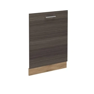 Abbildung von Vicco Geschirrspülblende R Line, Edelgrau, 60 cm ohne Arbeitsplatte