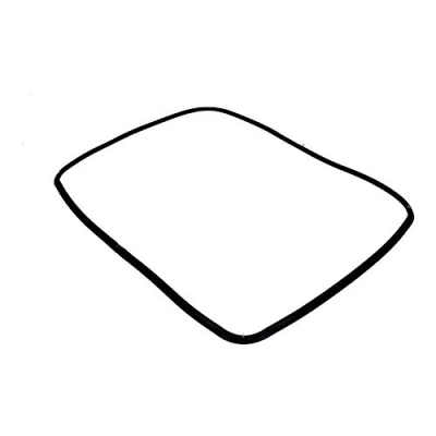 Abbildung von LUTH Premium Profi Parts Türdichtung für Backofen Herd (rundum 6 Haken) Passend Siemens 00095253