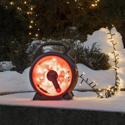 Abbildung von LED Lichterkette Compact warmweiß 300 LEDs 6,58m