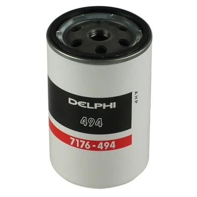 Abbildung von DELPHI HDF494 Kraftstofffilter Anschraubfilter, Filtereinsatz FORD: MONDEO 2 Kombi, 2, Escort 5 Schrägheck, MAN: F 9, 90