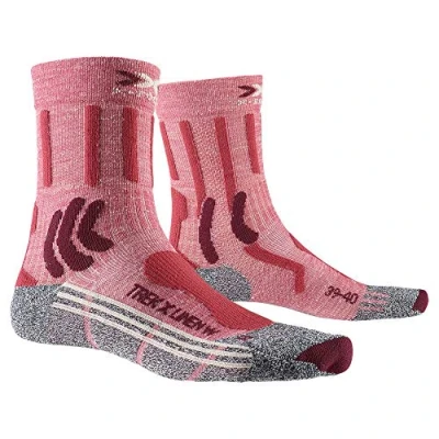 Abbildung von X Socks Bionic Trek Linen Socken Forest Green/Opal Black 45 47