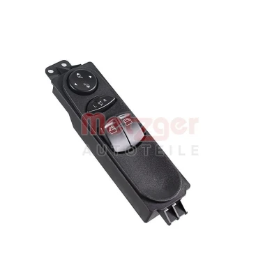 Abbildung von METZGER 09161177 Schalter, Fensterheber vorne links MERCEDES BENZ: Vito Bus, Mixto, Viano