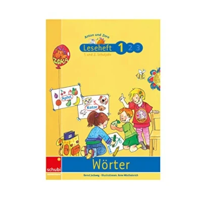 Abbildung von Leseheft 1: Wörter: Das flexible 2 Jahres Konzept Erstschreiben Erstlesen (Anton &amp; Zora: Erstlesen)