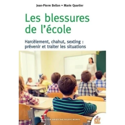 Abbildung von les blessures de l&#039;école: Harcèlement, chahut, sexting : prévenir et traiter situations