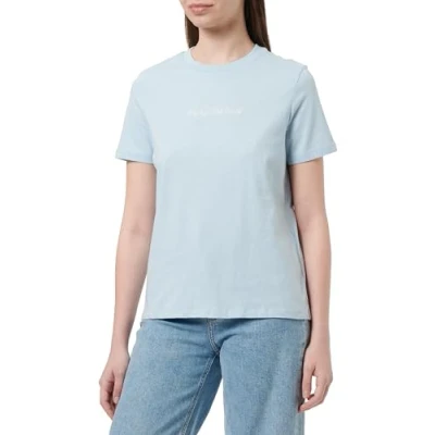 Abbildung von Pieces Pcfria Tshirt print, Damen, Größe: Large, Falls