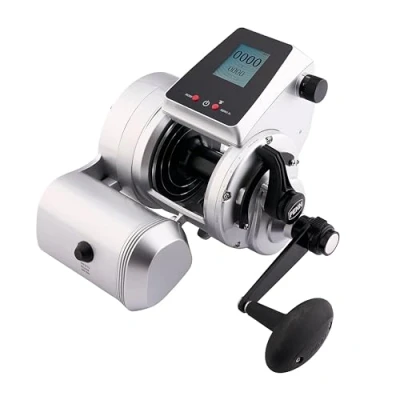 Abbildung von Penn Fathom Electric Reel Kit 80 RH Multirolle
