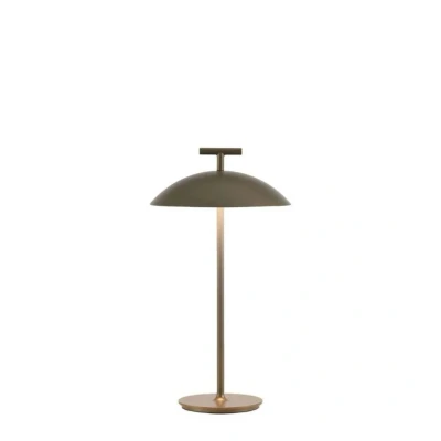 Abbildung von Kartell Mini Geen A LED Tischleuchte mobil bronze