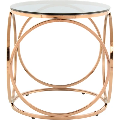 Abbildung von Kayoom Beistelltisch &quot;Beistelltisch Whitney 225&quot;, Glamouröses Design, hochwertige Verarbeitung, pflegeleicht