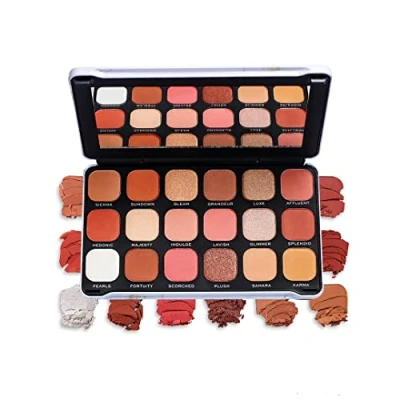 Abbildung von Makeup Revolution, Forever Flawless Lidschatten Palette, Decadent, 18 Farbtöne, 19.8g