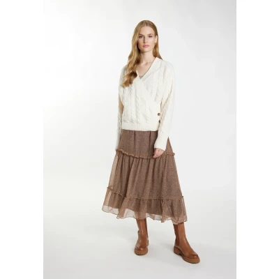 Abbildung von Dreimaster Imane Strickjacke, Damen, Größe: XL/XXL, Wollweiss