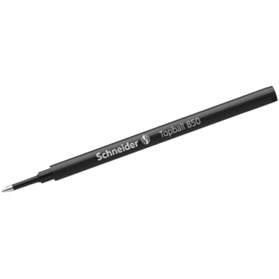 Abbildung von Kugelschreiber Nachfüllung SCHNEIDER Topball 850 0,5mm schwarz 10 Stk.
