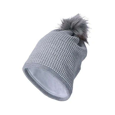 Abbildung von Sterntaler Knitted HAT Mütze für Kinder, Größe: 55, Silber melange