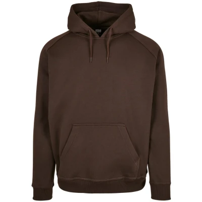 Abbildung von Urban Classics Blank Hoody Sweatshirt, Herren, Größe: Small, Brown