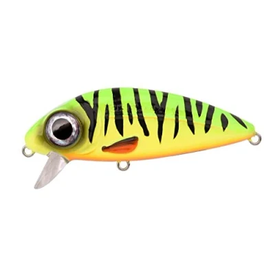 Abbildung von Spro Iris Flanky Fire Tiger 9cm, 20gr, Slow Floating (ohne Rassel) Wobbler