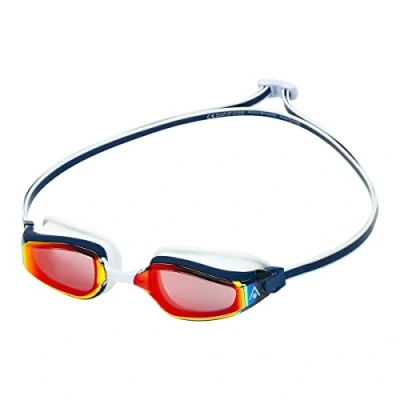 Abbildung von Aqua Sphere Schwimmbrille Marke Modell für Erwachsene Fastlane Marineblau