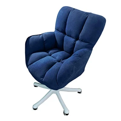 Abbildung von ANram Drehbarer Schreibtischstuhl, Computerstuhl, Home Office Stuhl, ergonomisch, Drehstuhl mit Verstellbarer Höhe, Schminkstuhl für Office, Wohnzimmer, Stuhl