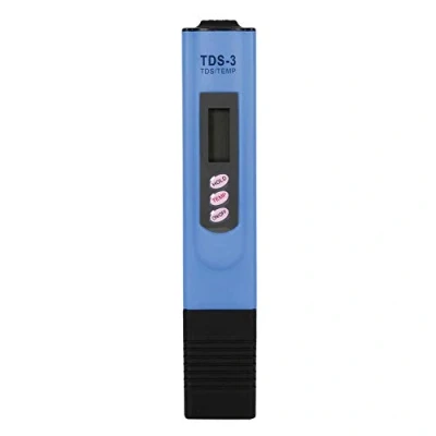 Abbildung von Bewinner Digitaler LCD Tester für Wasserqualität, TDS Wasserprüfstift Reinheitsfilter 0 9990 PPM Temp Trinkwasser, Aquarien und Schwimmbäder(Blau)