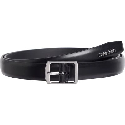 Abbildung von Calvin Klein SLIM Square Buckle BELT Gürtel, Damen, Größe: 100, Black