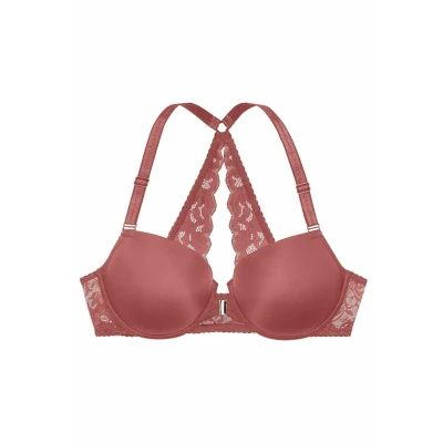 Abbildung von Lascana Bügel BH, Damen, Größe: 70E, Dusty rose