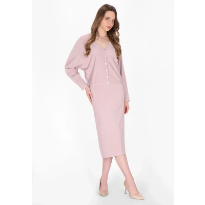Abbildung von Dreimaster Alinienrock, Damen, Größe: M/L, Vintage rose