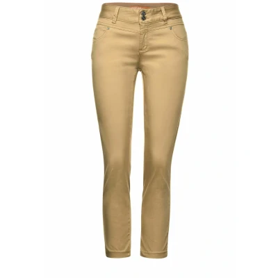 Abbildung von Street One Stoffhose, Damen, Größe: 32x26, Beige