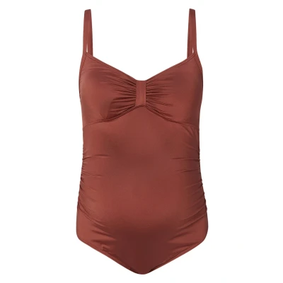 Abbildung von Noppies Damen Saint Tropez Microfiber Swimsuit Badeanzug, Sable N144, 38 40 EU