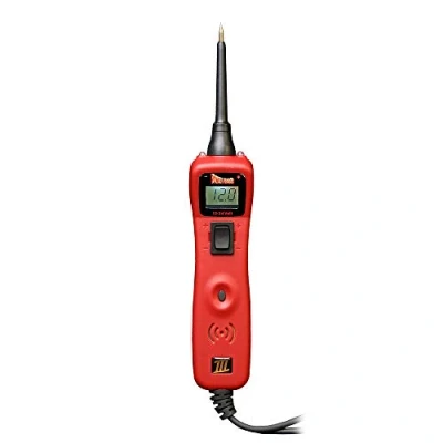 Abbildung von Power Probe 3 Stromsonde Automotive Electrical Circuit Tester Car Tool Automechaniker Werkstatt 12 24V Digitalmultimeter Aktiviert Komponenten durch die Bereitstellung von Strom und Masse PP3CSRED