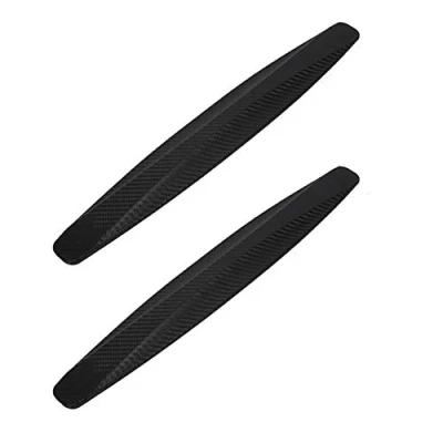 Abbildung von Packung mit 2, WeFoonLo Universal Rubber Antikollision Car Ecke Stoßschutz Protector Anti Scratch Streifen Aufkleber