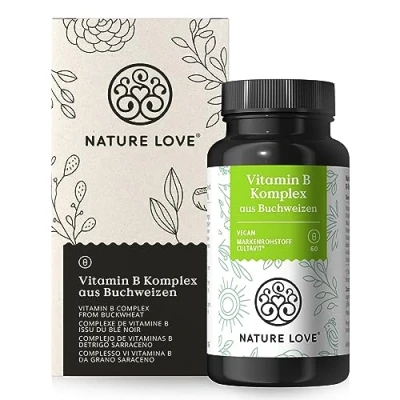 Abbildung von Vitamin B Komplex aus Buchweizen 60 Kapseln Nature Love St