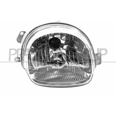 Abbildung von PRASCO RN3054603 Scheinwerfer rechts H4 glasklar mit Blinklicht ohne Stellmotor für LWR RENAULT: TWINGO 1, 1 Kasten