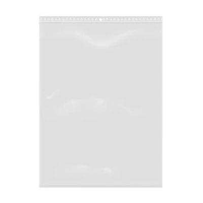 Abbildung von 100 Beutel mit Reißverschluss, wiederverschließbar, transparent, für Lebensmittel, Schmuck, Zubehör, Format 23 x 32 cm