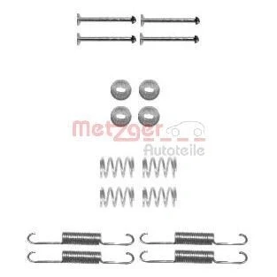 Abbildung von METZGER 105 0880 Zubehörsatz, Feststellbremsbacken KIA: SORENTO 1, HYUNDAI: Terracan